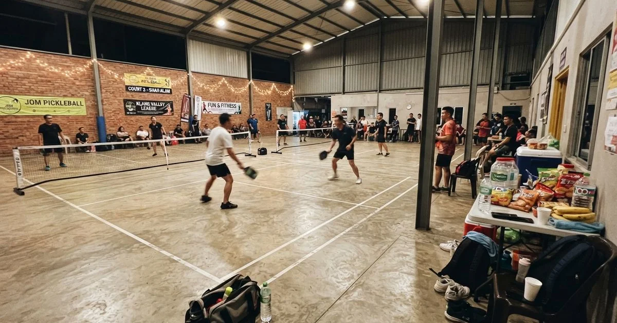 How to plan a group pickleball game night in Klang Valley