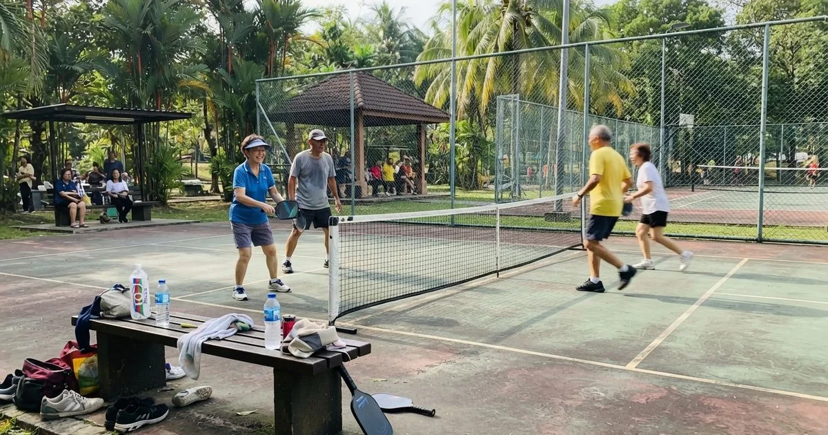 Pickleball for seniors and older adults in Klang Valley
