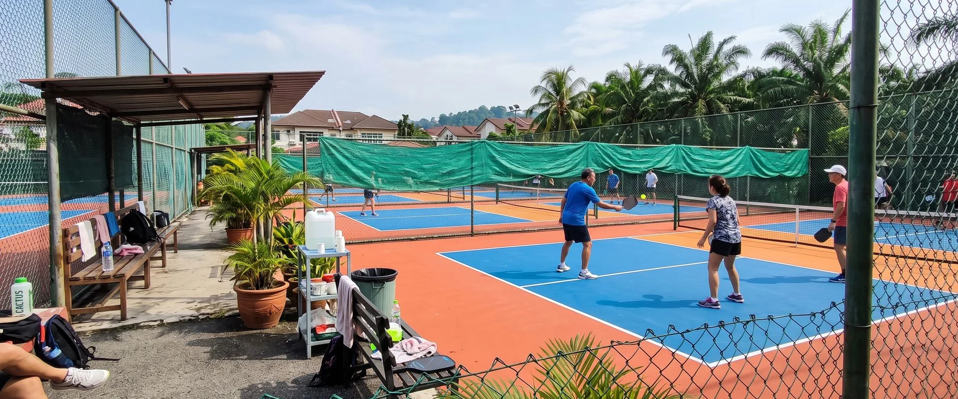 Outdoor Pickleball Courts in Klang Valley